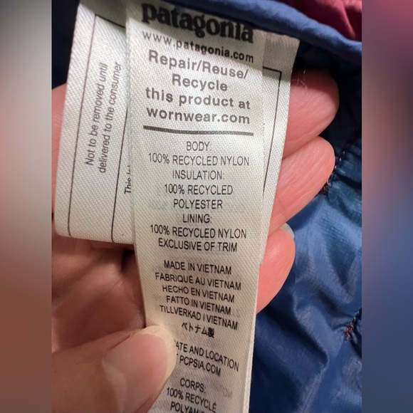 ✨LIKE NEW✨ Patagonia Men's Micro Puff Jacket - Oxide Red | Outdoor Hiking Winter - Picture 11 of 12